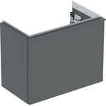 Mueble bajo Geberit iCon para lavamanos, con un cajón: Cuerpo y frontal: lava/cubierto mate